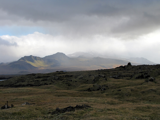 Blick auf den Snæfellsjökull