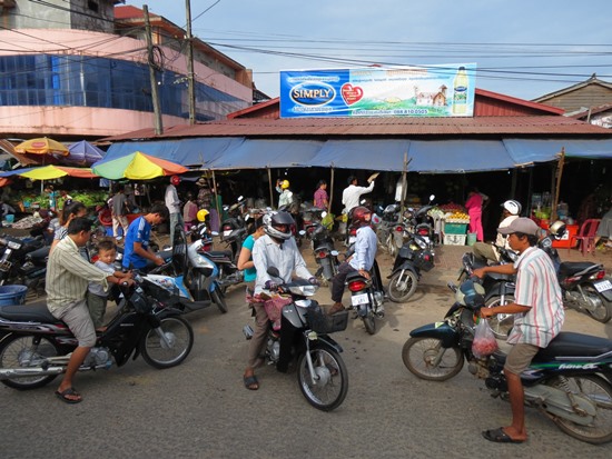 Markttreiben in Sihanoukville