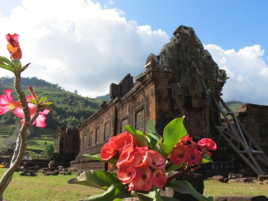Tempelgebäude des Vat Phu