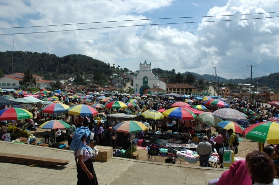 Markt in San Juan Chamula