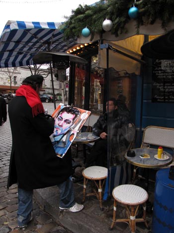 Maler in Montmartre, Paris
